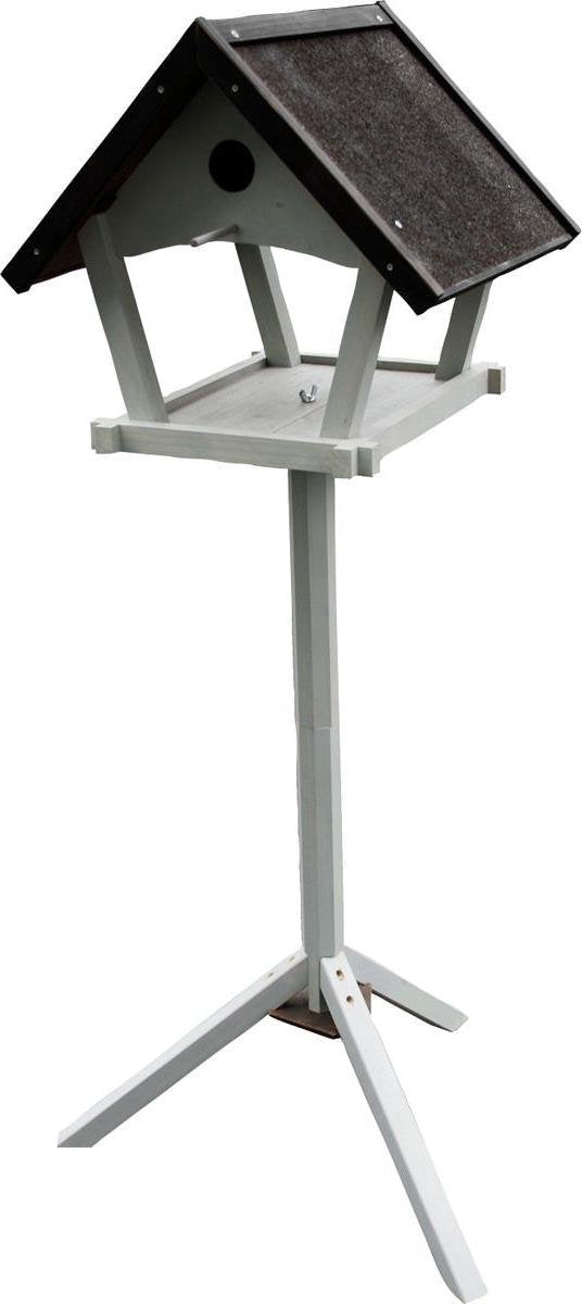 Flamingo Flamingo Bird Feed Table su standard Tjorn 48x44x138 cm grigio chiaro