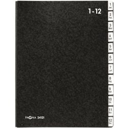 Ordinamento della cartella pagina nera a4