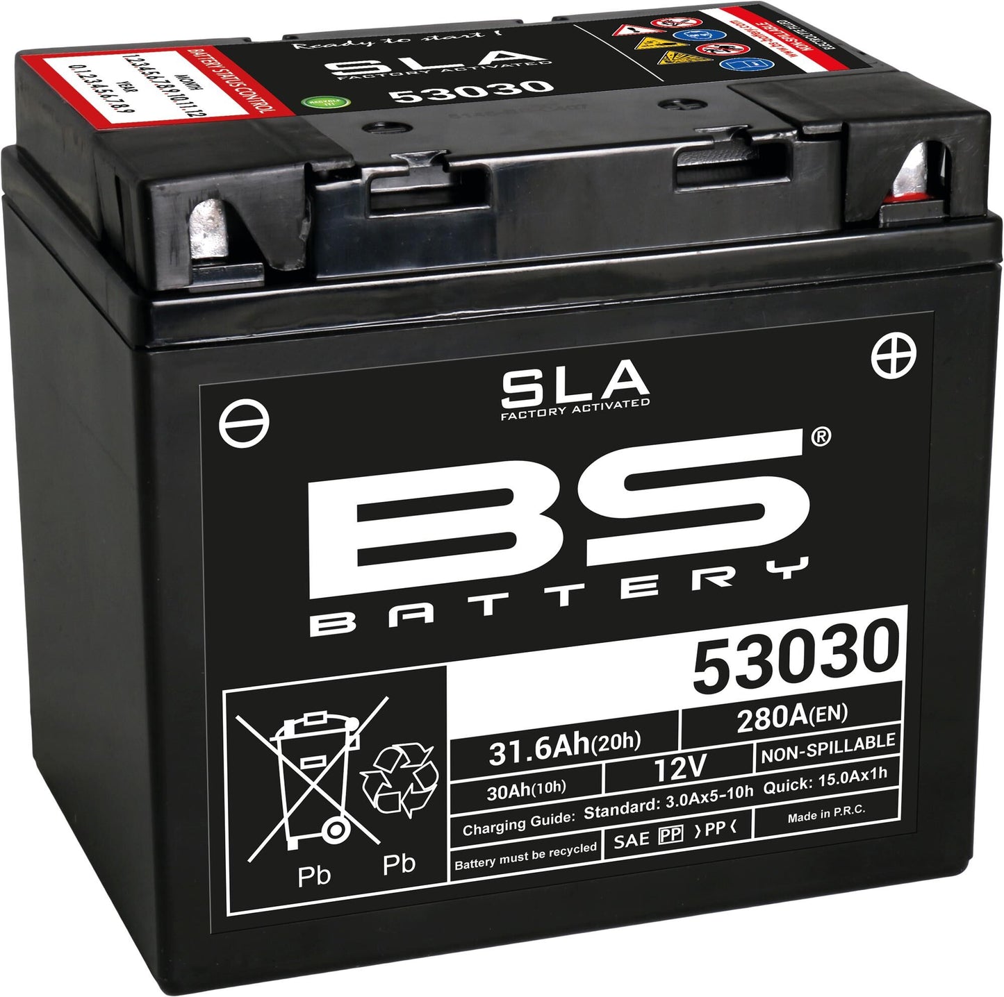 Batteria BS Batteria 53030 BS SLA