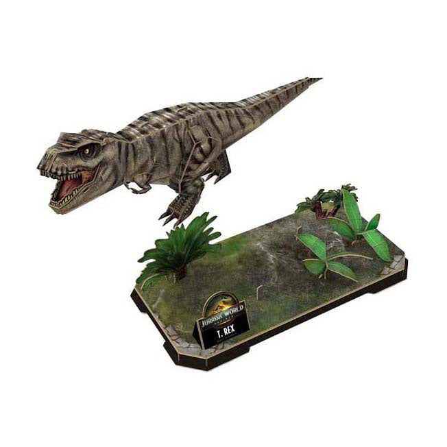 Revell kit de construcción de rompecabezas 3D Jurassic World - t. rex - 45 uds.