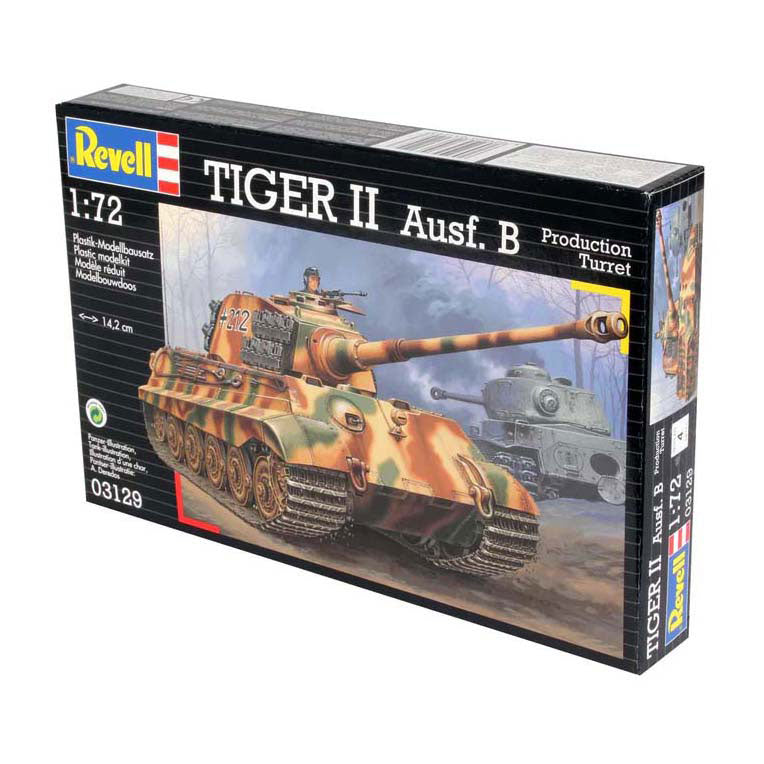 Maqueta de revell - tigre ii ausf. b 1:72 - 144 uds.