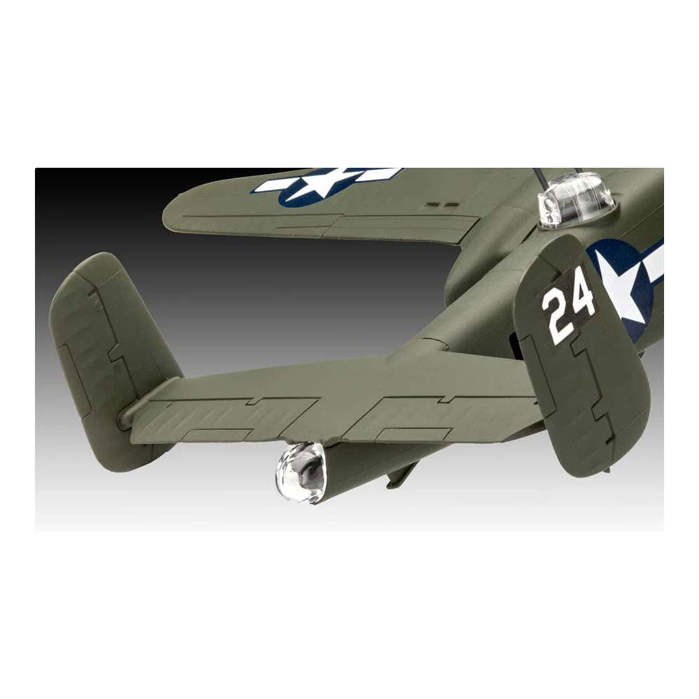 Kit modello Revell - b-25 mitchell - 44 pz.
