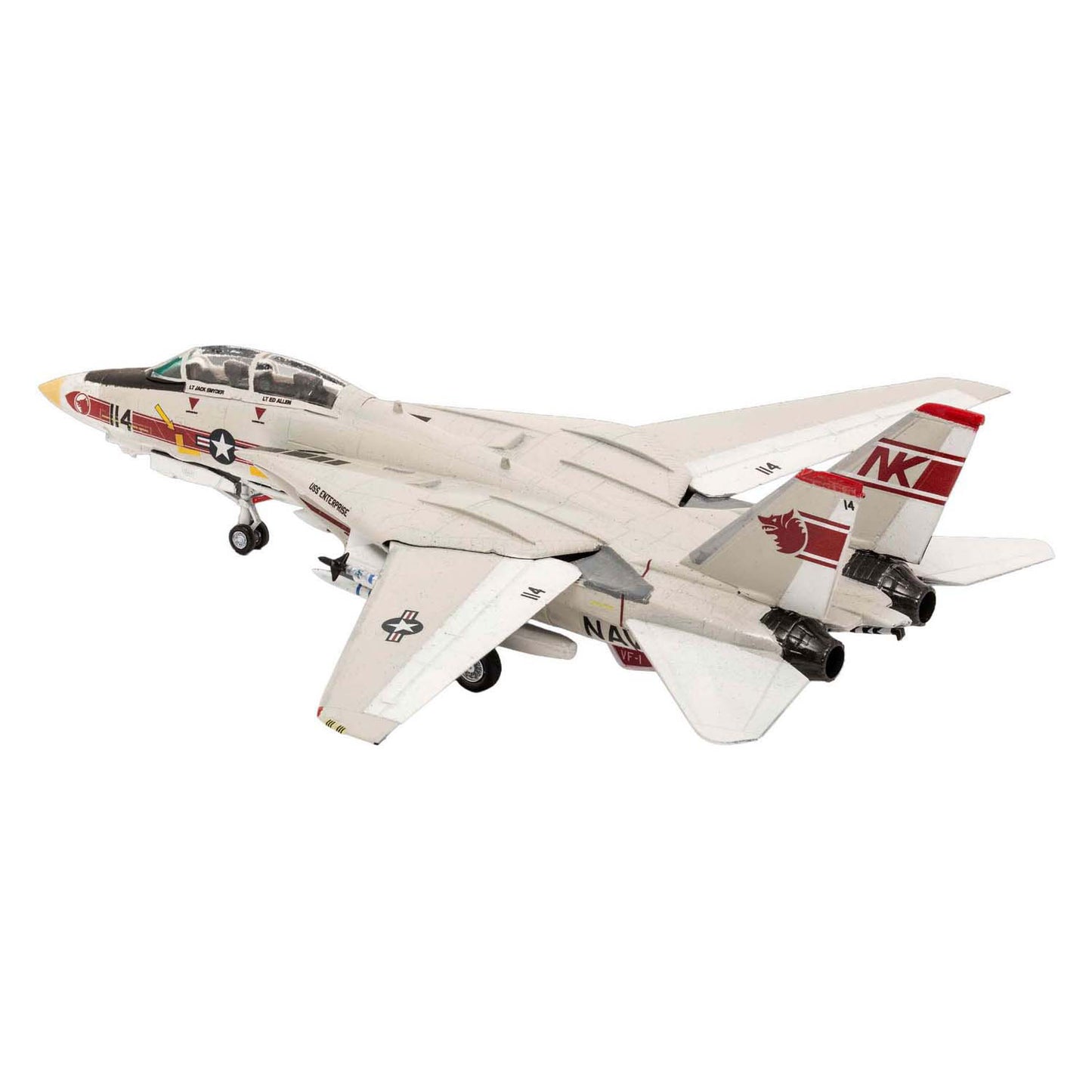 Kit modello Revell - Grumman F-14a Tomcat 1:144 - 49 pezzi.