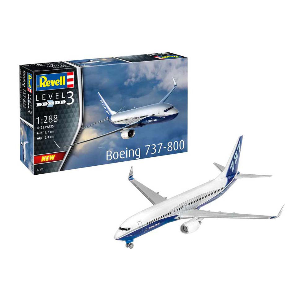 Kit modello Revell - Boeing 737-800 1:288 - 25 pz.