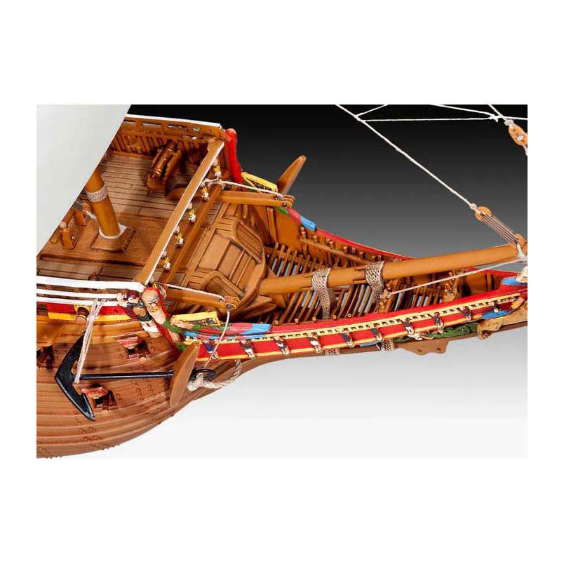 Kit de construcción modelo Revell - barco real sueco vasa 1:150 - 330 piezas.