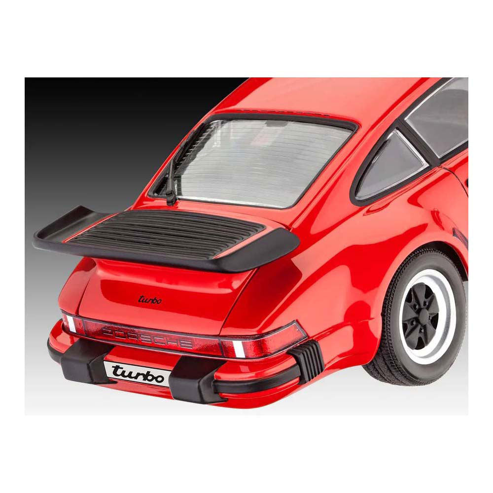 Kit modello Revell - Porsche 911 Turbo - 50 anni di Porsche Turbo 1:24 - 86 parti.