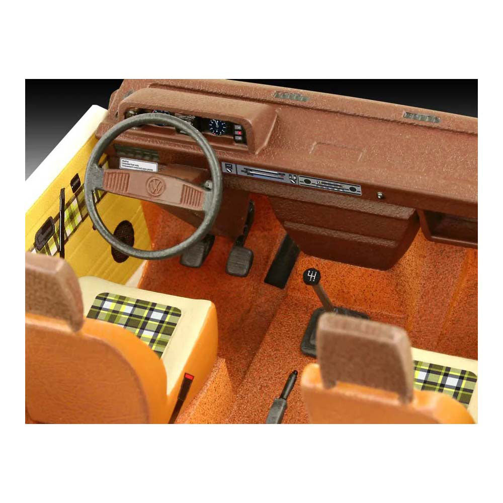 Maqueta Revell - autobús vw t3 1:25 - 77 piezas.