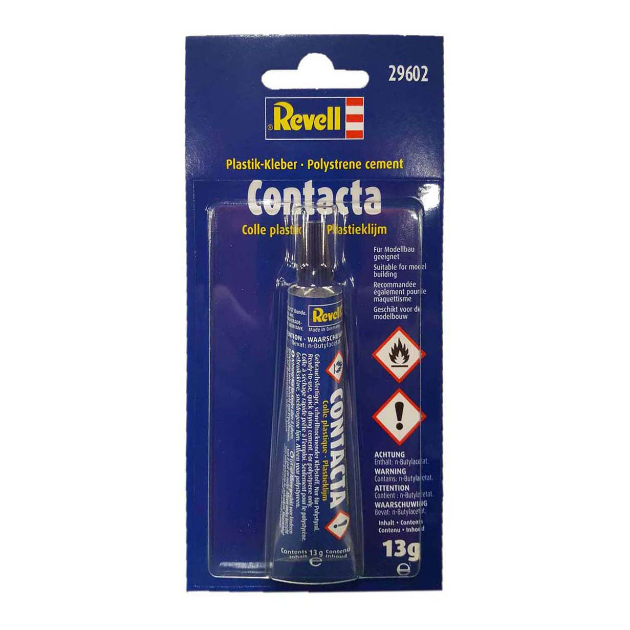 Pegamento para construcción de maquetas Revell contacta - 13g.