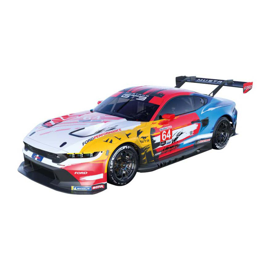 Carrera evolución ford mustang gt3 campeón espíritu, no.64 - 1:32