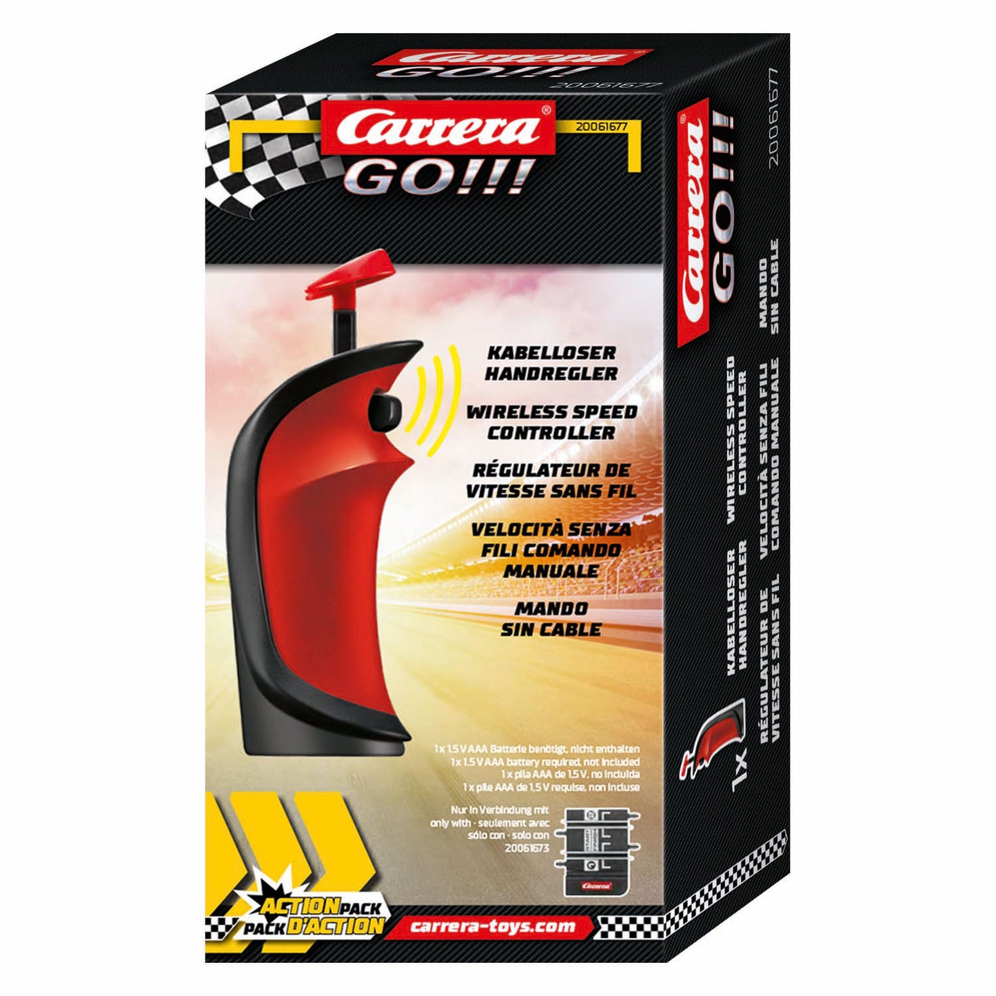 Carrera Go !!! Solo controlador inalámbrico
