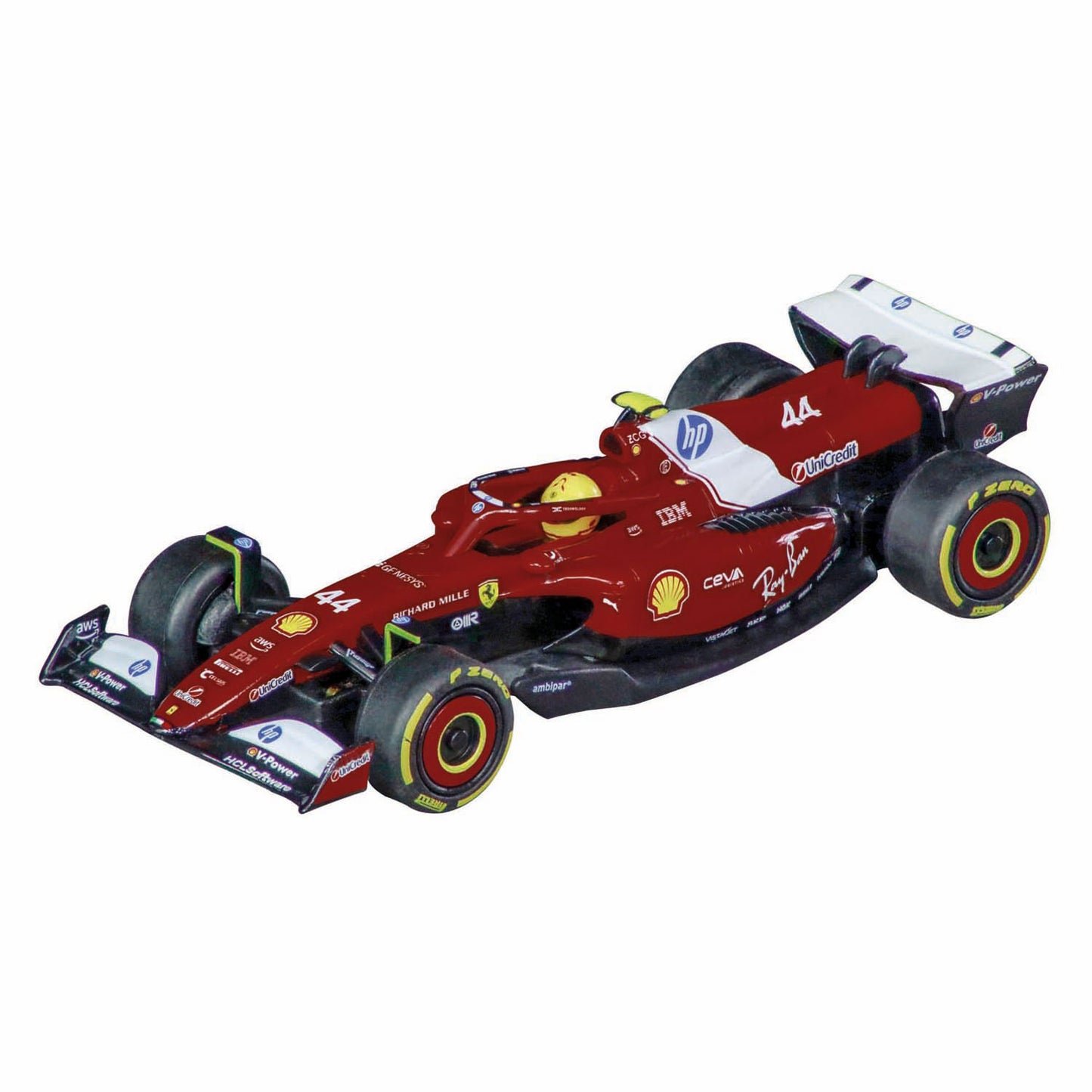 Vai Carrera!!! pista da corsa - corsa dei campioni m. verstappen n.1 contro l. Hamilton n.44