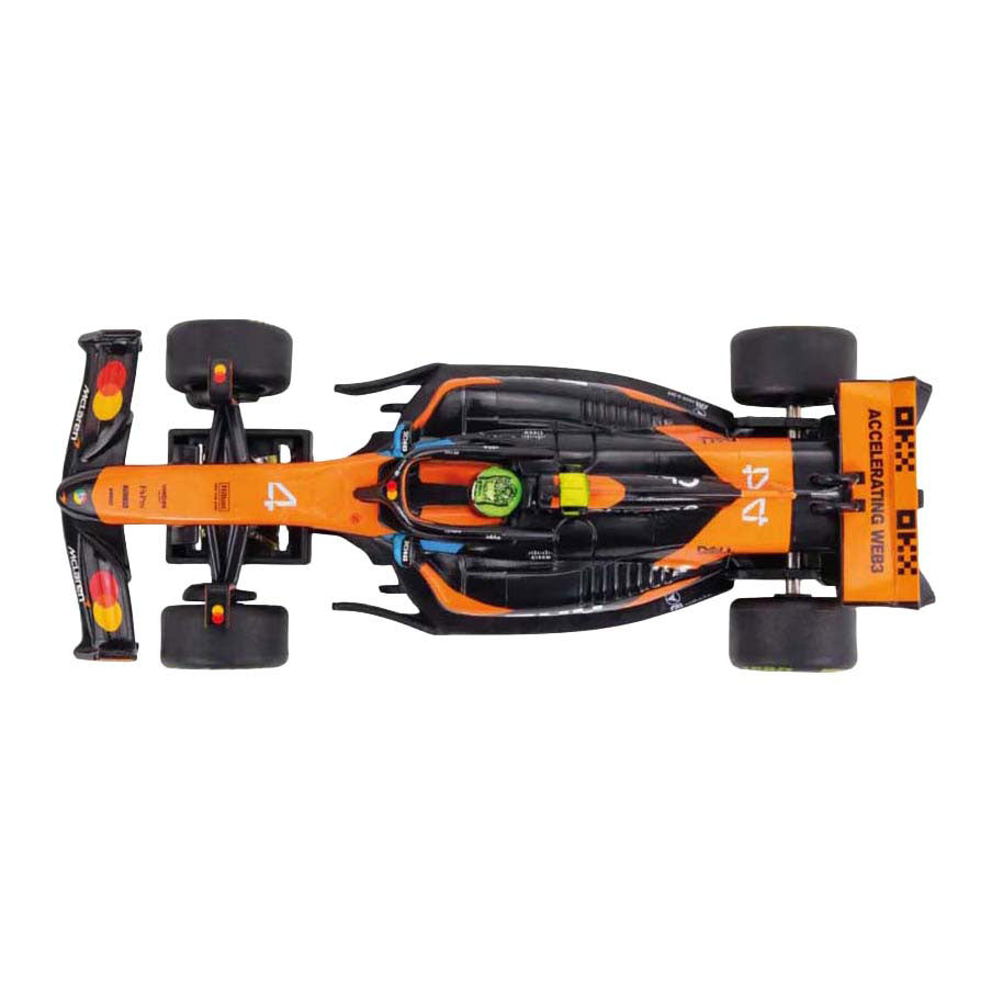 Carrera mclaren equipo de fórmula 1 l. norris, nº 4 - 1:43
