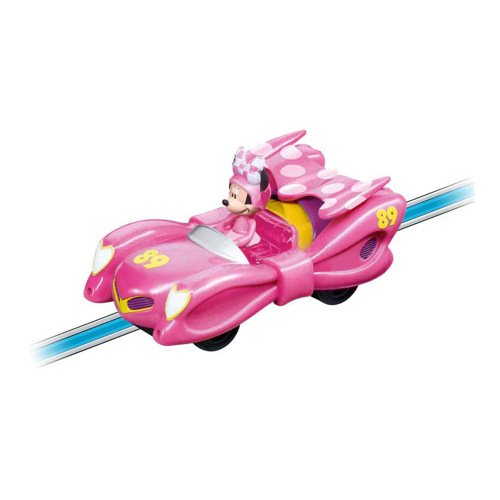 Carrera, la prima macchina da corsa Pink Thunder di Minnie - 1:50
