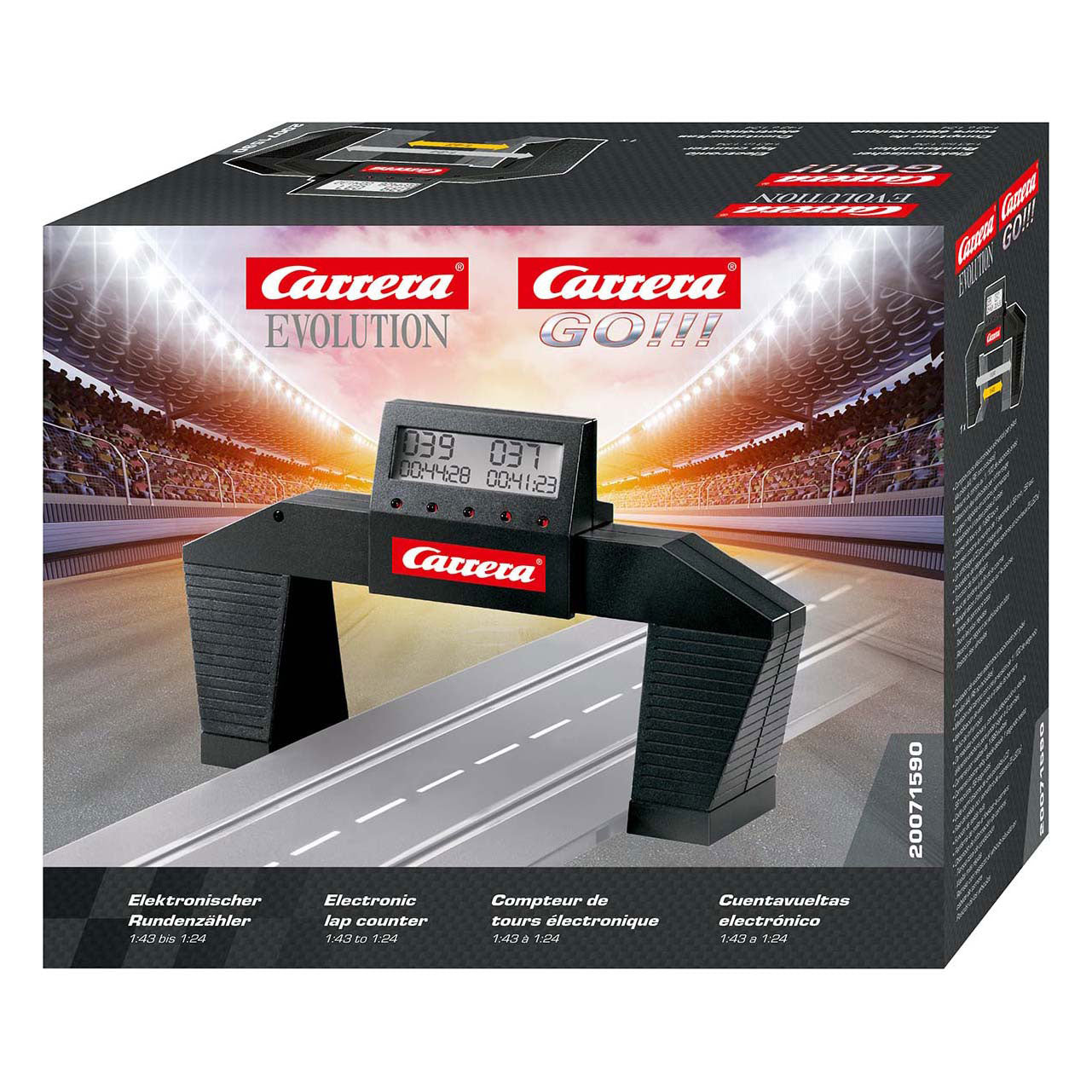 Parte del circuito Carrera: contagiri elettronico