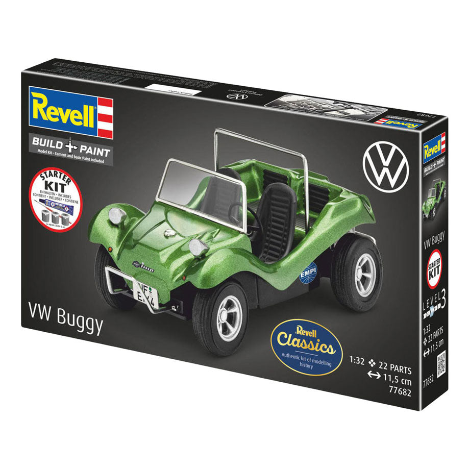 Revell modelbouwpakket starter kit vw buggy 1:32 - 22dlg.