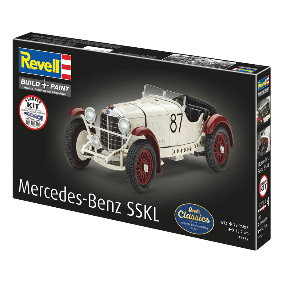 Revell model kit starter kit mercedes-benz sskl 1:32 - 79 pezzi.