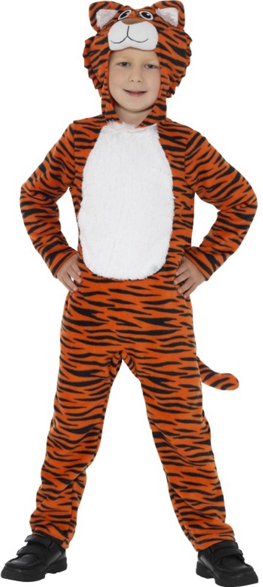 Smiffys - disfraz de tigre infantil - niños hasta 9 años - naranja negro