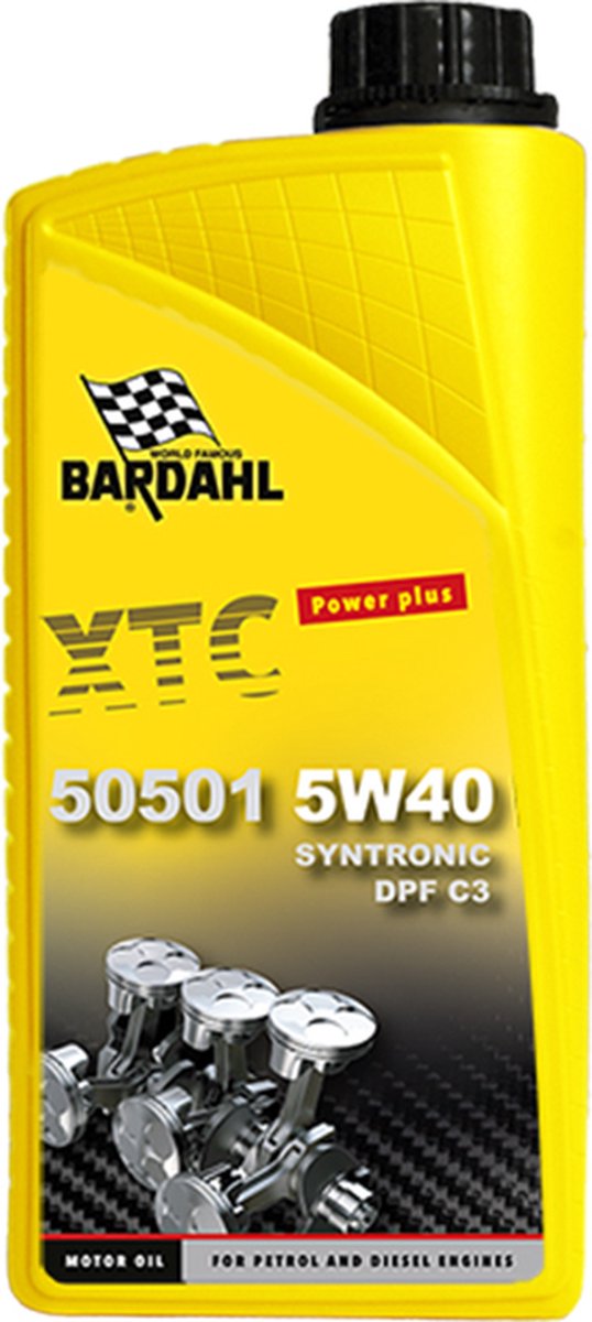 Olio motore Bardahl xtc 50501 5w40 syntronic