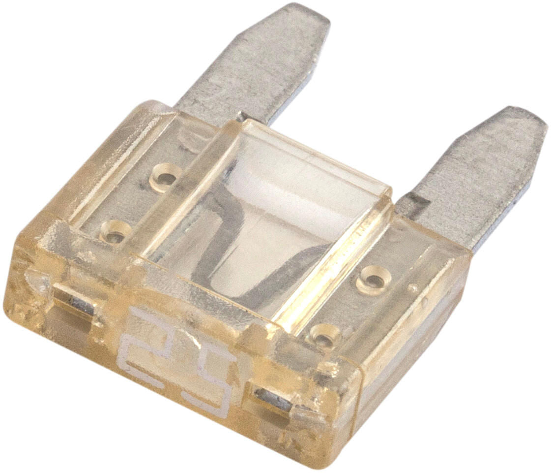 Spahn mini fusible conector banana cierre plano 25a forma f mini