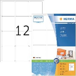 Herma adress-etiketten wit 63.5x72 premium a4 1200 st.