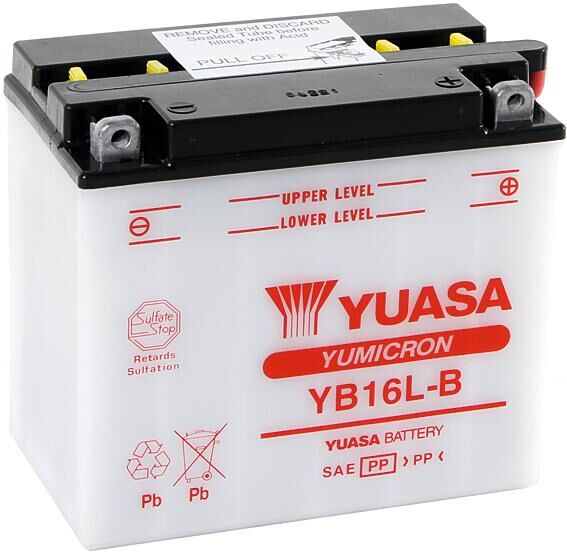Batería Yuasa YB16L-B estándar sin SP