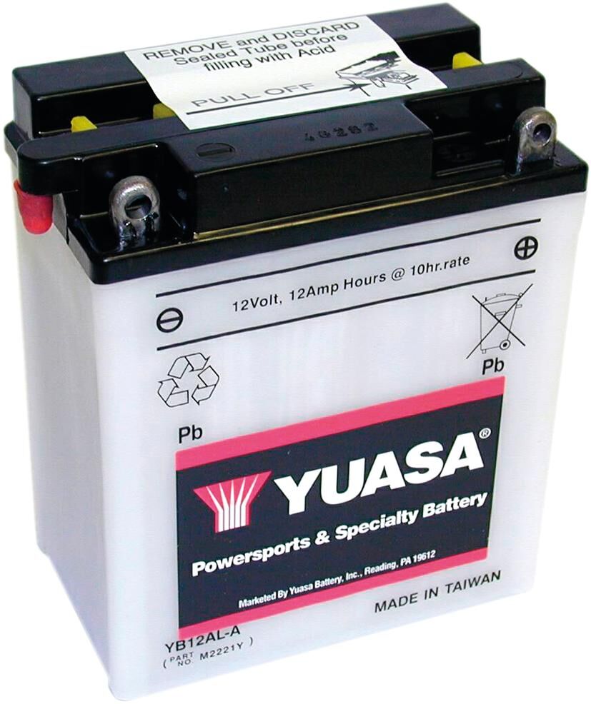 Batteria yuasa yb12al-uno standard senza sp