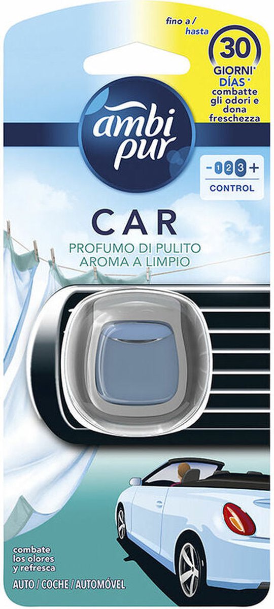 Ambi Pur deodorante per auto Car Clean Air 125 g