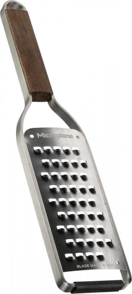 Grattugia Master Microplane - extra grossa - legno in acciaio inox