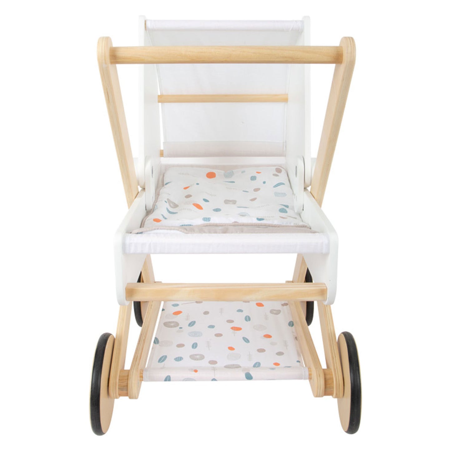 Small foot - houten poppenwagen little button