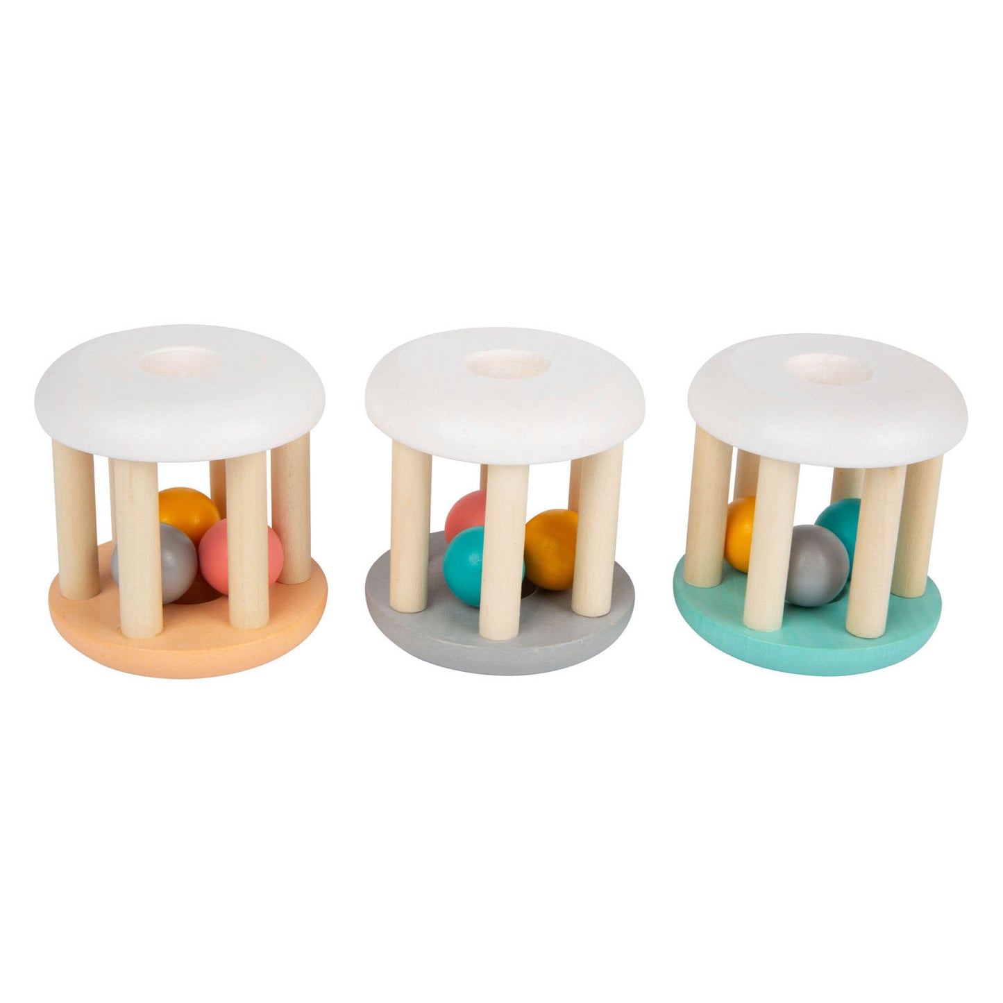 Pastello a cricchetto per bambini in legno a piede piccoli, 3 °.