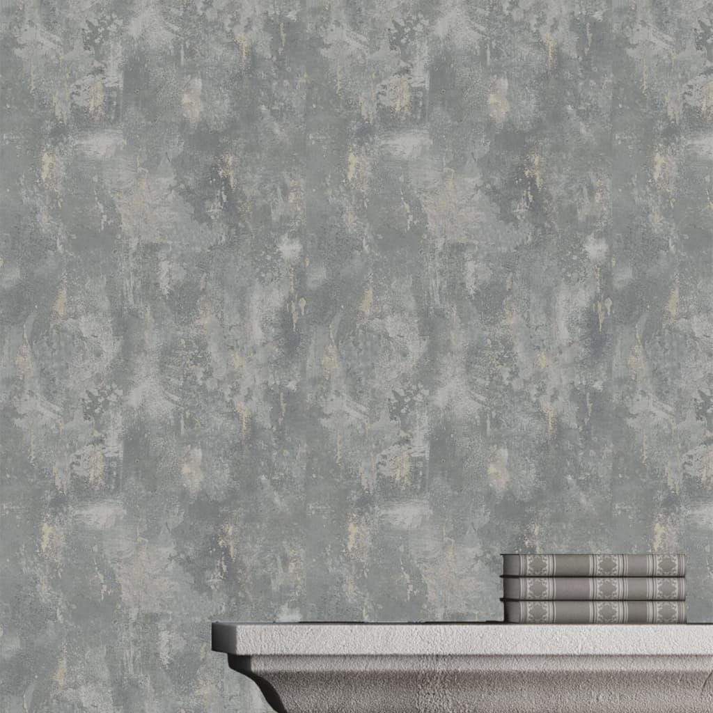 O Dutch Wallcoverings Dutch Wallcoverings Wallpaper Betongrijs TP1008