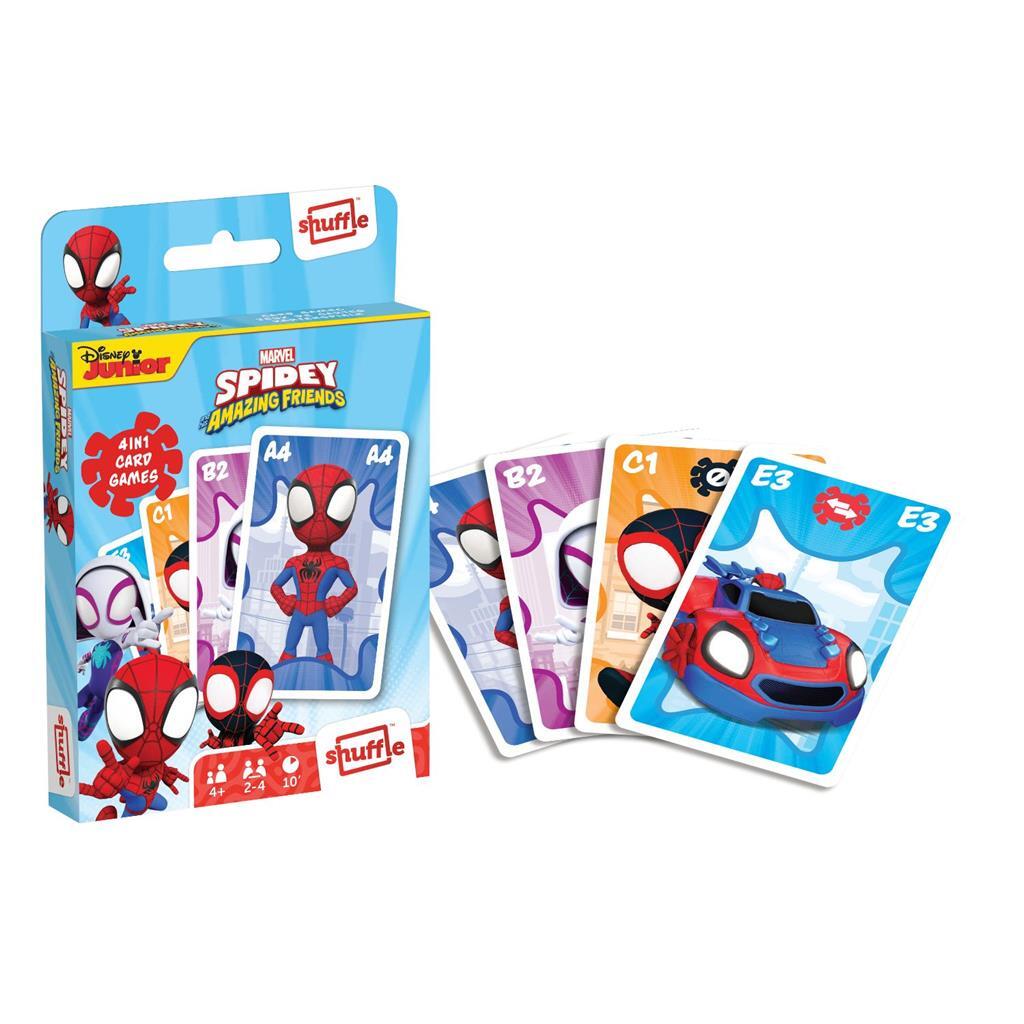 Shuffle Shuffle Spidey 4in1 carte