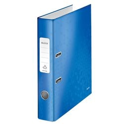 Ordner leitz 10060036 cartulina 80g m2 a4 ancho 5cm etiqueta lomo rosa azul