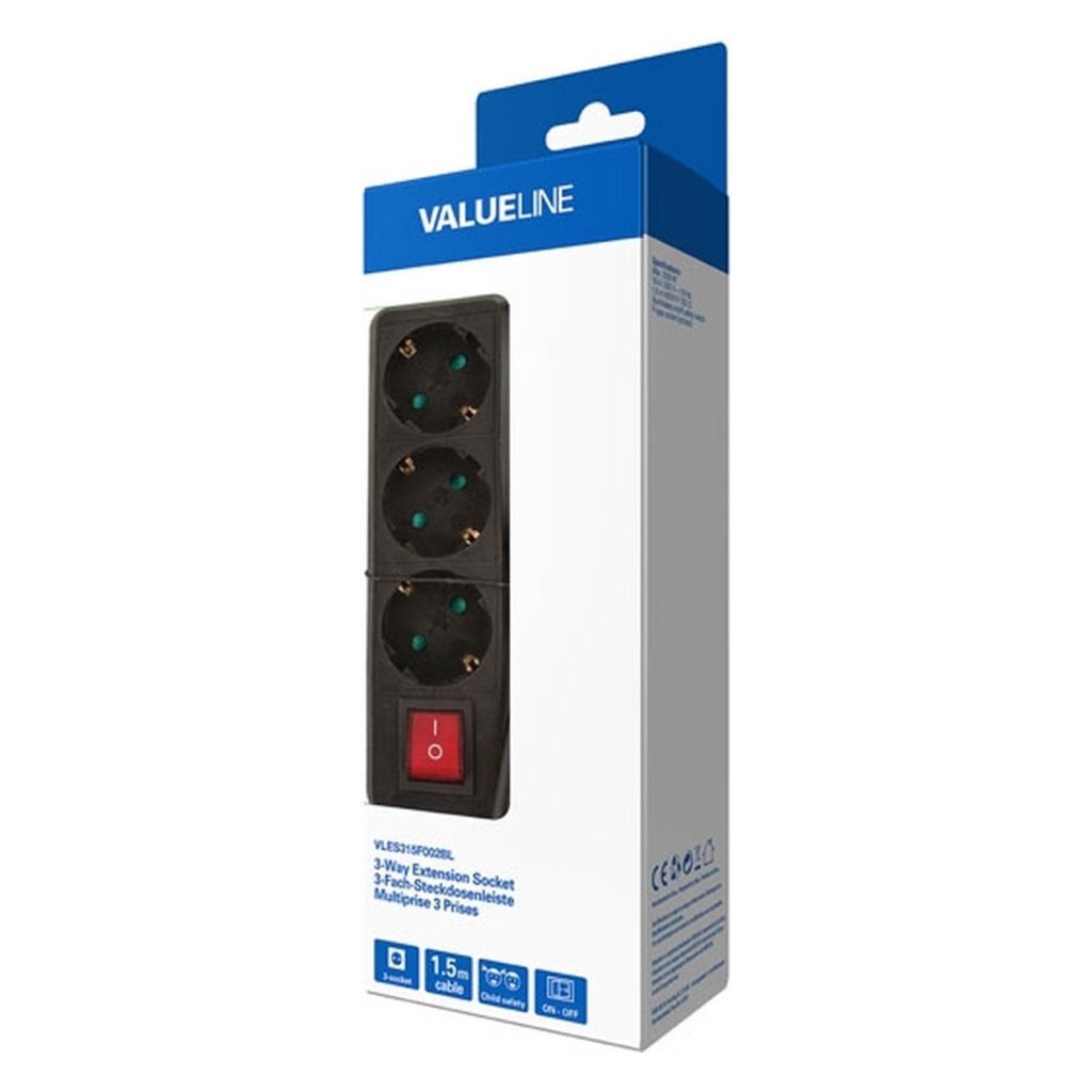 VALULINA VALULINE VLES315F002BL Stakkoot 3-REMPORT NERO