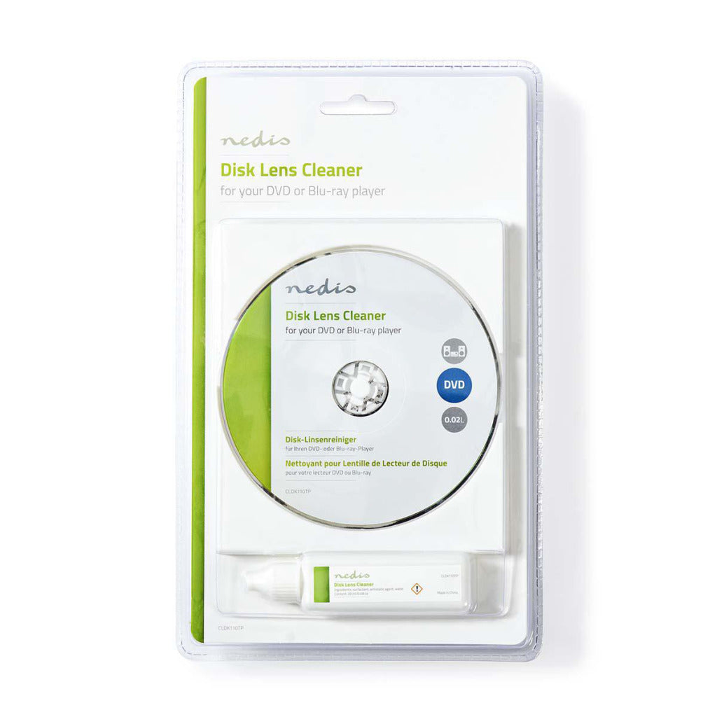 NEDIS CLDK110TP Cleaner Blu-ray DVD 20 ml