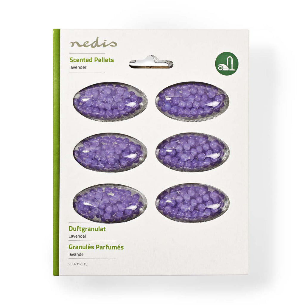 NEDIS VCFP112LAV Pearls para la aspiradora lavanda 6 piezas