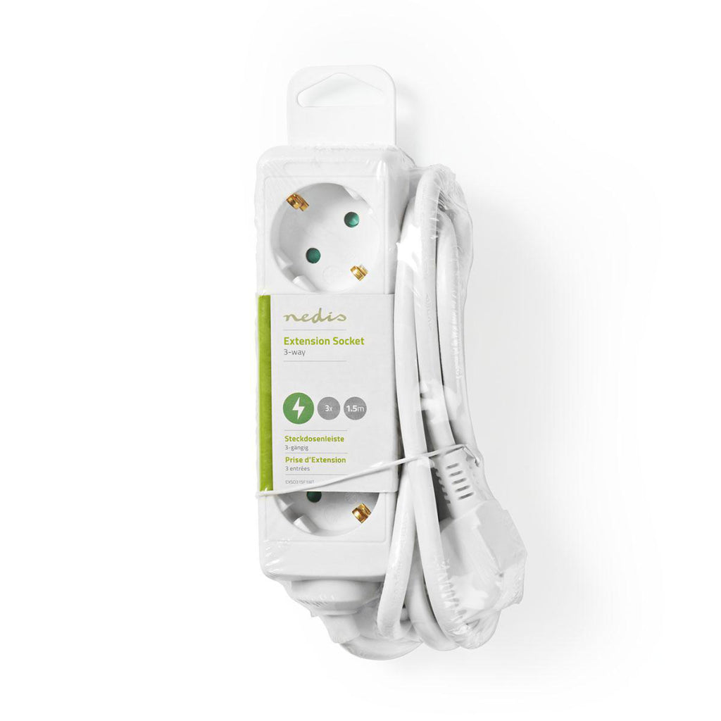 NEDIS EXSO315F1WT SCHOOK BOOSE CONTACTO PROTECTIVO DE 3.5 M BLANCO