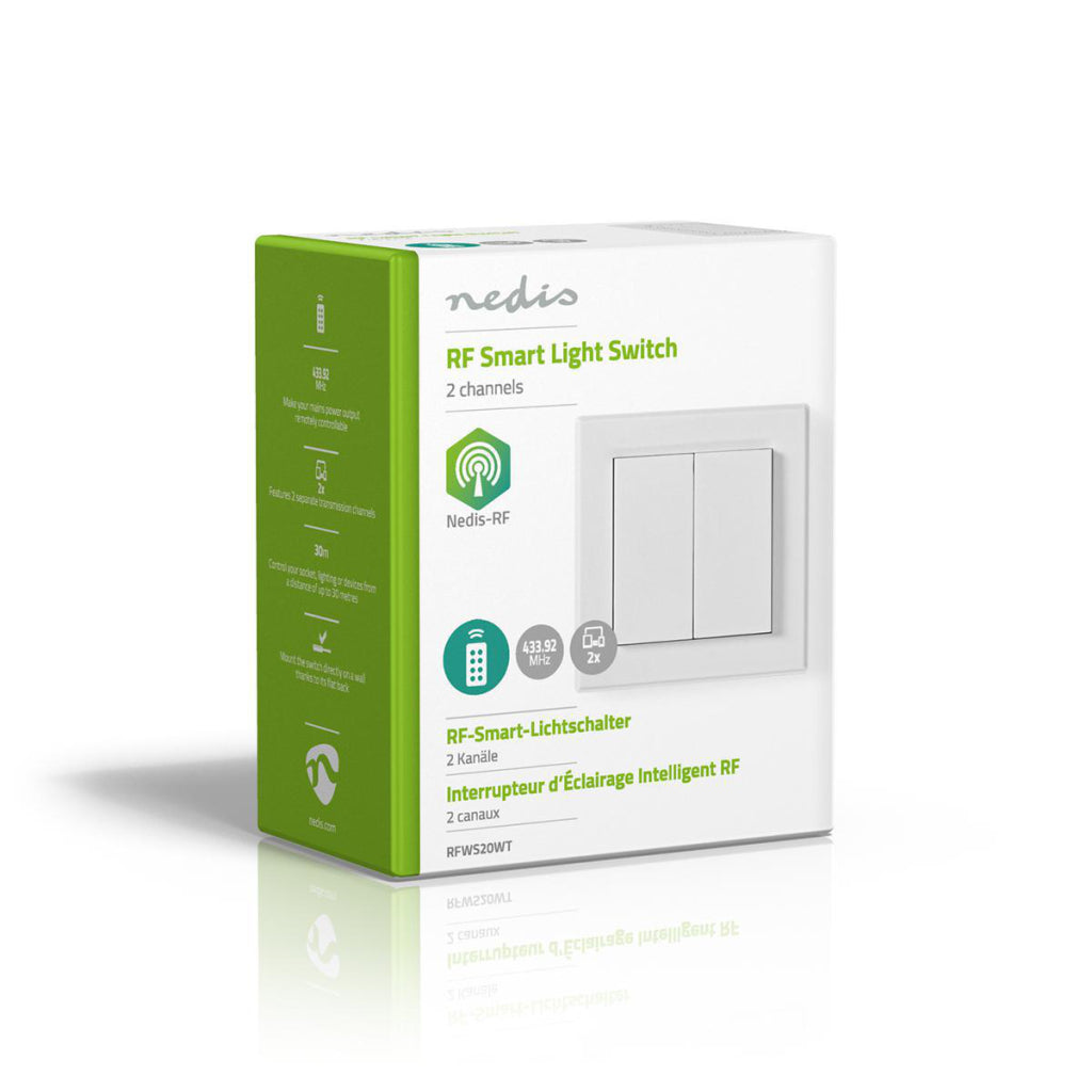 NEDIS RFWS20WT RF Switch Double