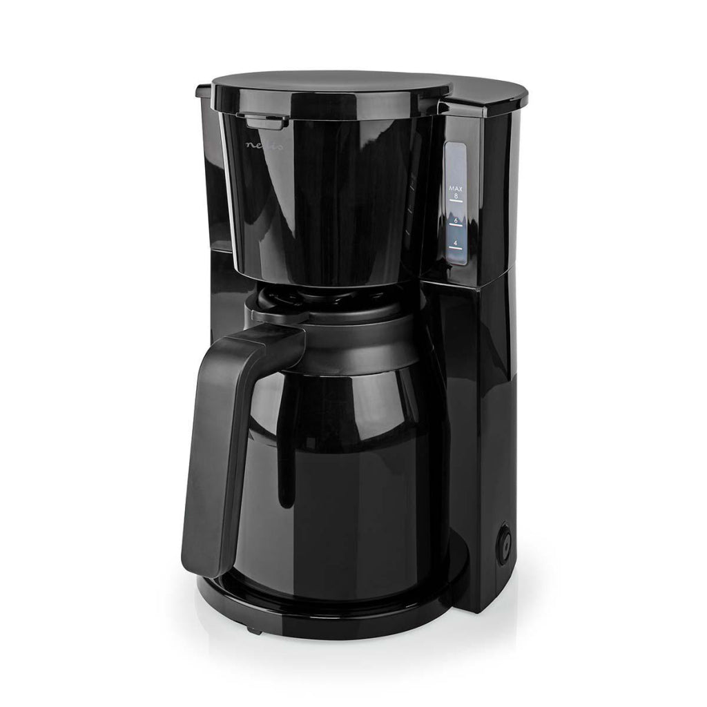 Nedis Kacm250EBK Caffettiere Massicco Mapatico: 1,0 L 8 Funzione di riscaldamento Nero