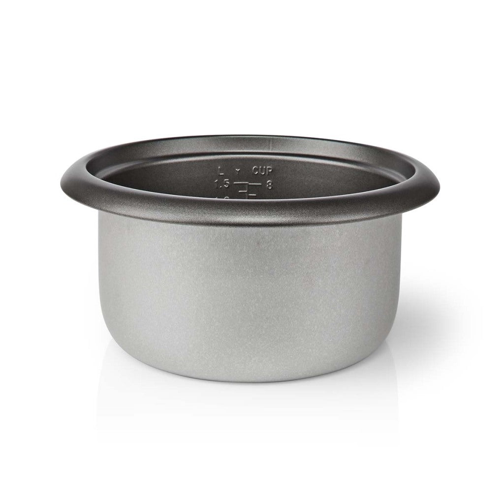 Nedis Karc115al Cooker di riso 1.5L 500W in argento