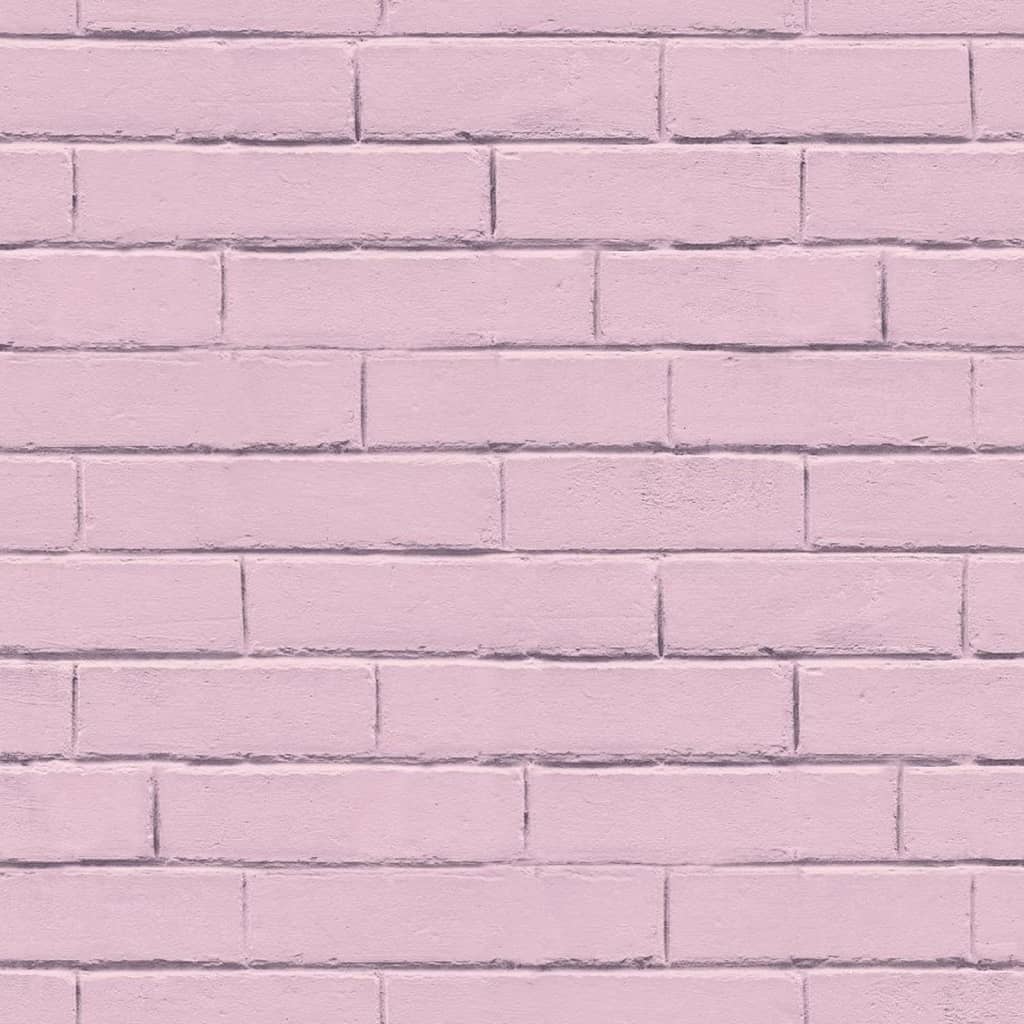 Noordwand noordwand fondos de pantalla Good Vibes Brick Wall Pink