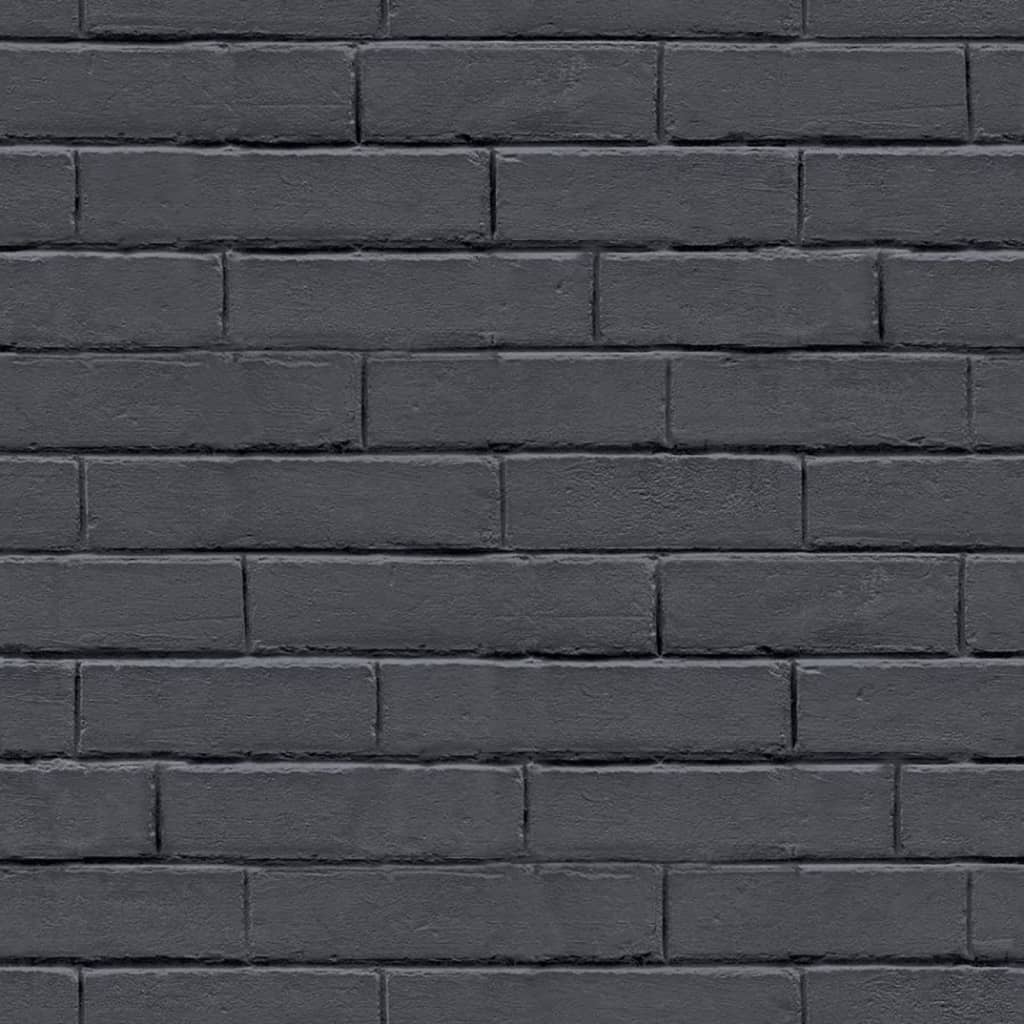 Wallpaper North Wall Noordwand Buoni vibrazioni Vernio Briciole Black e Grigio
