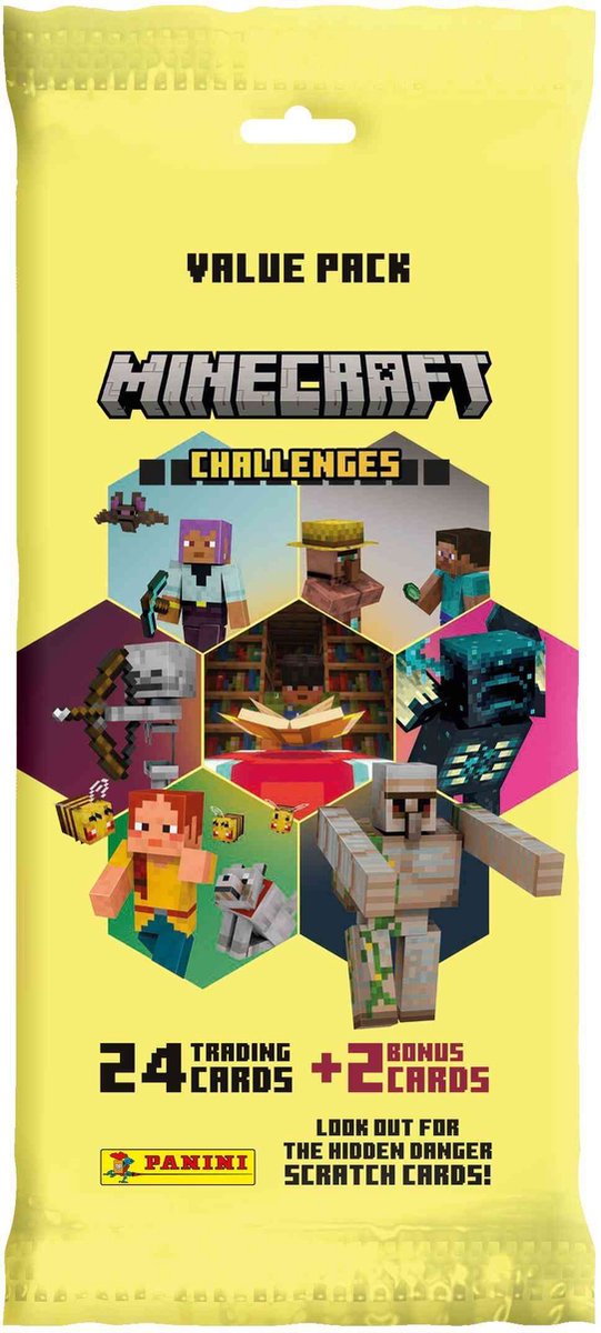 Panini minecraft value pack