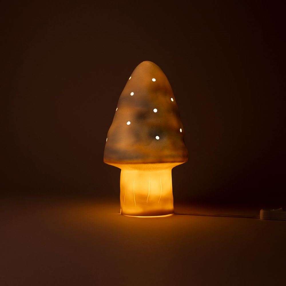 Lampada Egmont fungo blu + dimmer.