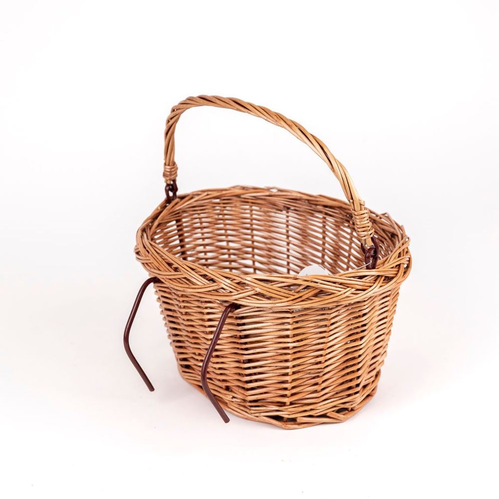 Cestino per bicicletta in tessuto Egmont. 28x20x15 cm