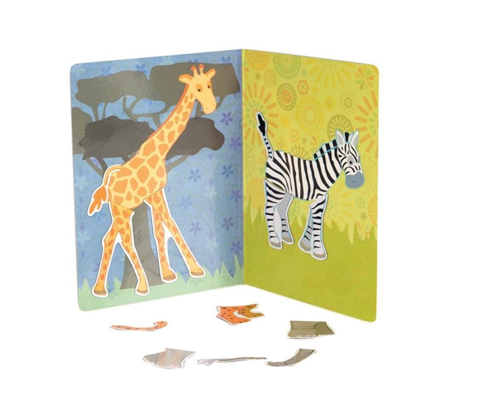 Animali puzzle magnetici Egmont. 18x13cm. 3