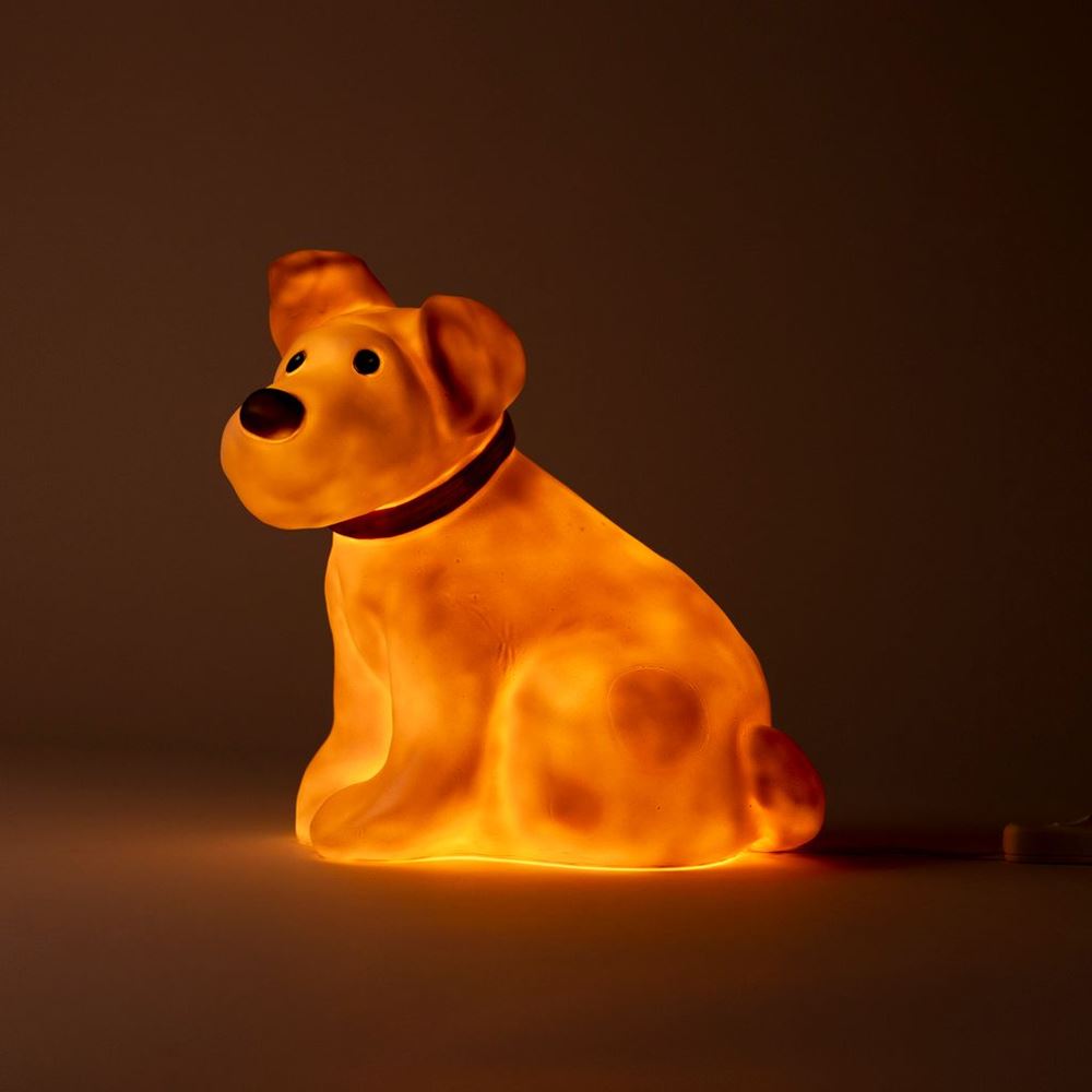 Lampada Egmont cane Eliot. 24x23 cm.