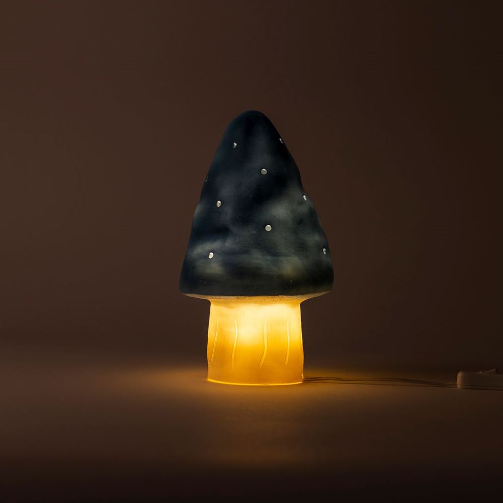 Lampada Egmont fungo jeans con dimmer