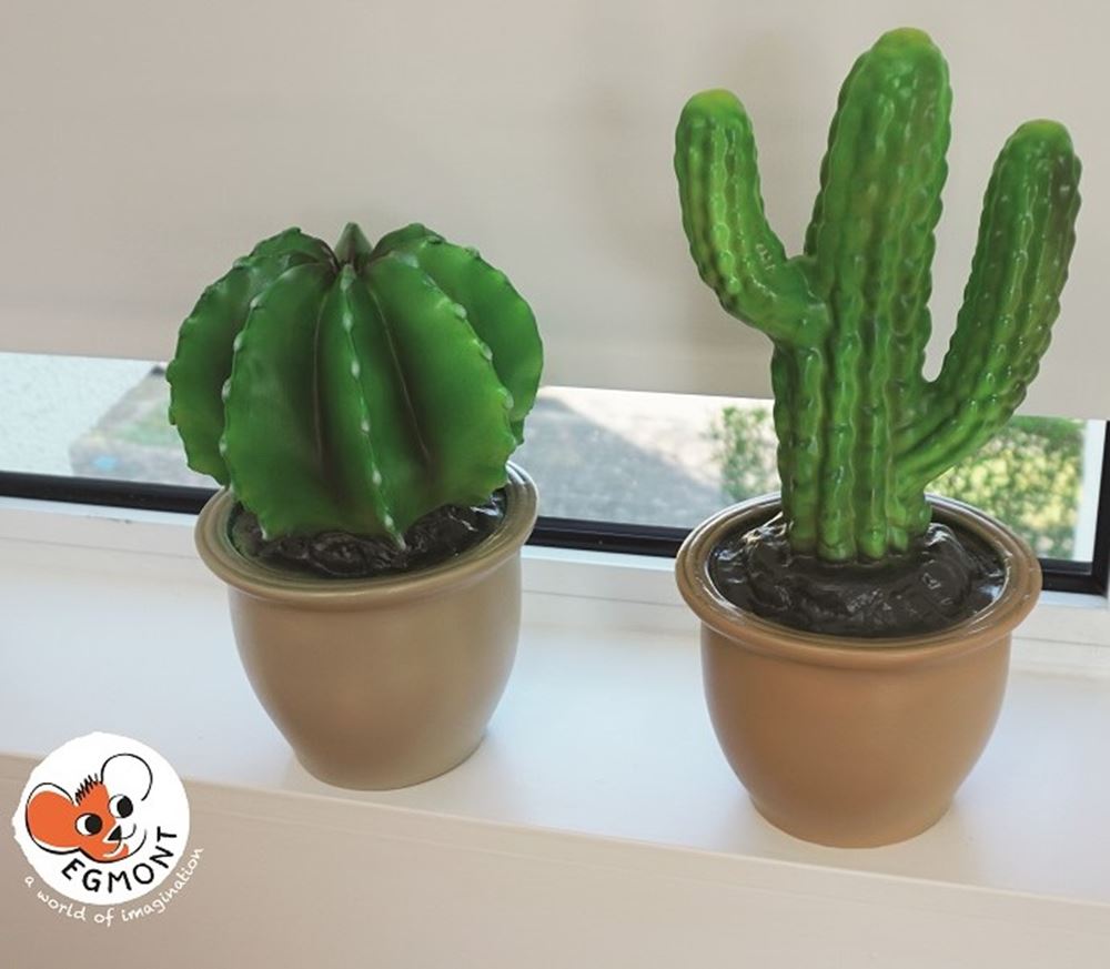 Lampada Egmont cactus in vaso da fiori 27x16,5