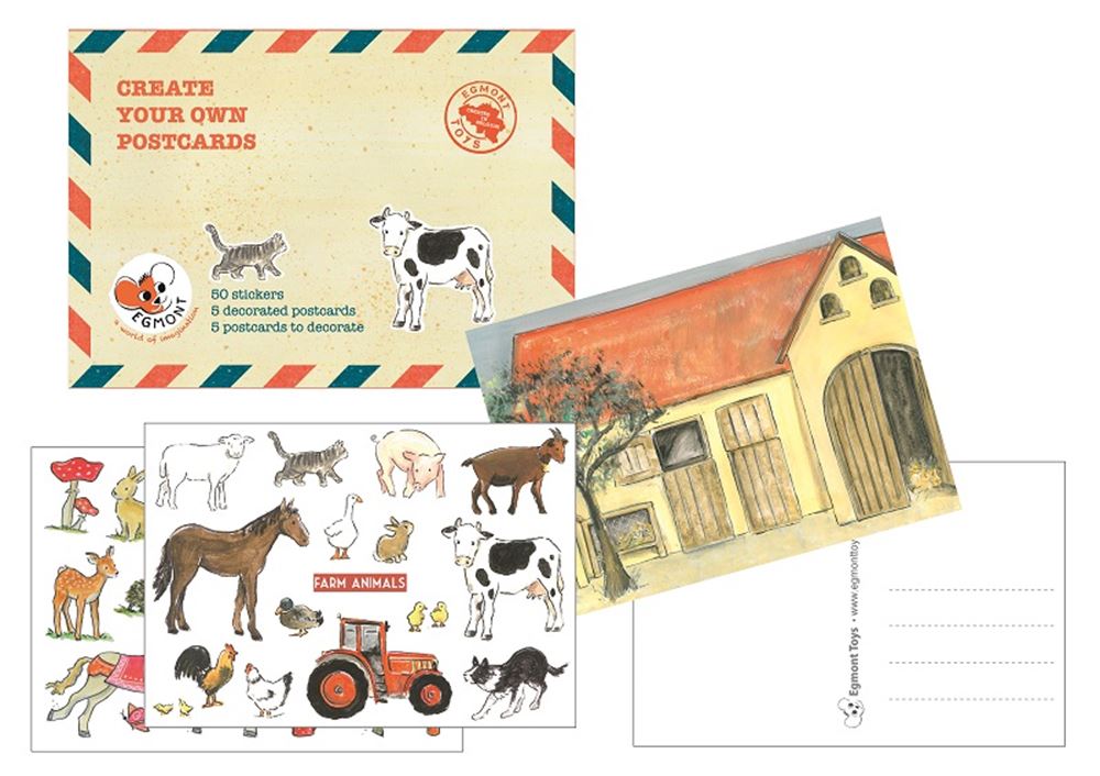 Pacchetto artigianale Egmont 10 cartoline con